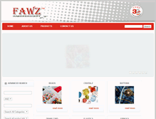 Tablet Screenshot of fawzhabby.com